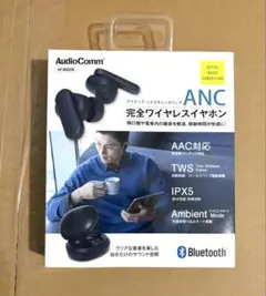 AudioComm HP-W600N ANC 完全ワイヤレスイヤホン