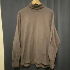 タートルネック 長袖カットソー