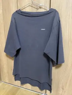 coen ONEMILE オフショルダーTシャツ グレー
