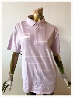 ☘️T21676☘️新品 NIKE 半袖 ドライフィット ボーダー ポロシャツ Mのサムネイル