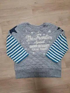 Daddy Oh Daddy キルティングトレーナー 110