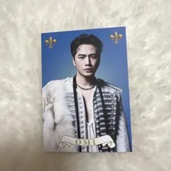 三代目 KINGDOM 登坂広臣 OMI フォトカード(ラスト1点)