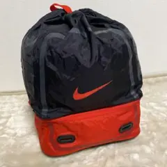 Nike ドローストリングバックパック 黒/赤