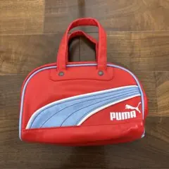 PUMA ハンドバッグ レッド/ブルー