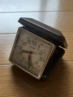 CITIZEN シチズン 携帯置時計 昭和レトロ ウォッチ