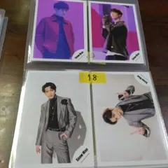 ⑱渡辺翔太　公式写真　4枚セット　Snow Man