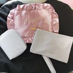 【新品未使用】JILLSTUART3点セット　ポーチ　ケース