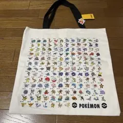 新品 3COINS ポケモン トートバッグ スリーコインズ