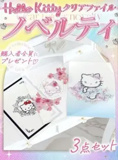 rady キティちゃんクリアファイル　Hello kitty ノベルティのサムネイル