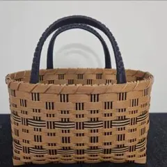 ナチュラル　かごバック