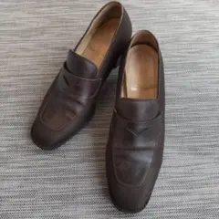 Y0849【美品】イタリア製*ブルーノ マリ/BRUNOMAGLI*レザー*ワンハンドル/リング*ハンドメイド*ハンドバッグ*セミショルダーバッグ*鞄*明茶