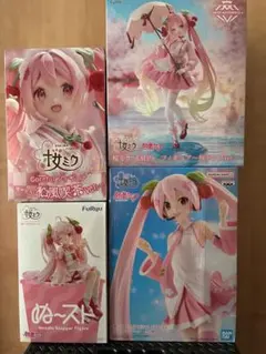 桜ミク フィギュア 5体セット - メルカリ