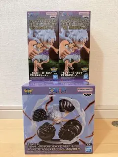 フィギュア ワンピース メガワーコレ ルフィ ボルサリーノ ギア5