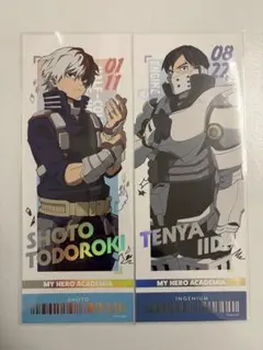 僕のヒーローアカデミア　カード　轟焦凍　飯田天哉
