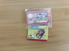 タマ&フレンズ おこさまスプーン&フォークアクリルチャーム ピンク
