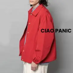 【美品】CIAO PANIC ジャケット 赤 メンズアウター M ブルゾン