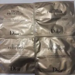 Dior Prestige フェイスマスク 4枚入り