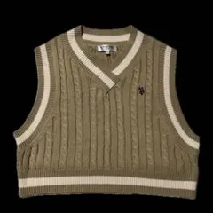 U.S.POLO ASSN. Vネックベスト フリーサイズ
