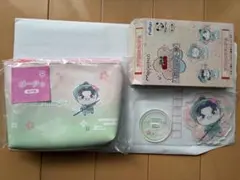 忍たま フリューくじ 潮江文次郎 ポーチ アクスタ