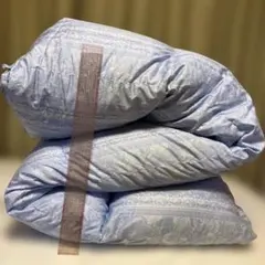 ホワイトマザーグースダウン93%使用！ 羽毛掛けふとん シングルサイズ
