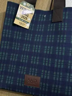 M*☆様 KALDI WINTER BAG 2025 トートバッグ チェック