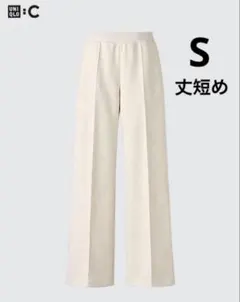 UNIQLO : C スウェットストレートパンツ/丈短め
