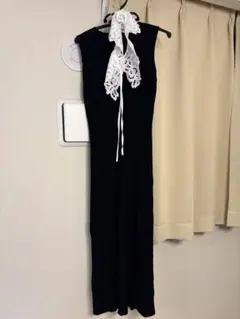 Darich ブラック ノースリーブ ワンピース
