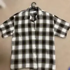 チェック柄 半袖シャツ