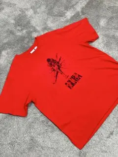 AKIRA アキラ Tシャツ 赤 フェード XL 古着 アニメT Movie