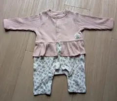 フラワープリントロンパース 60-70cm