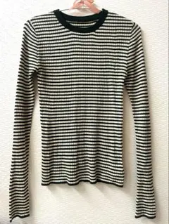 FREAK’S STORE ボーダーニットトップス