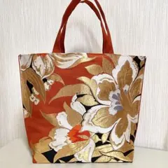 帯リメイク　ミニトートバッグ　283