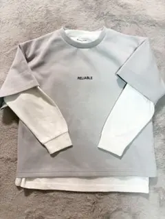 GLOBAL WORK 重ね着カットソー