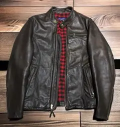 美品 USA製 NEPENTHES VIA ライダースジャケット 牛革 ブルー 2025年最新】NEPENTHES レザージャケット・ライダースの人気