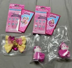 パルパルーザ チップとデール クラリス 5点セット ワッペン ストラップ ミニー