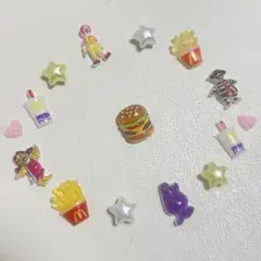フライドポテト ネイルパーツ10個 マクドナルド - メルカリ