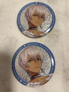 イブラヒム にじさんじ 8th Anniversary グリッター缶バッジ