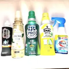 洗濯洗剤 柔軟剤 漂白剤 食器用洗剤　まとめ売り IROKA EMALなどのサムネイル