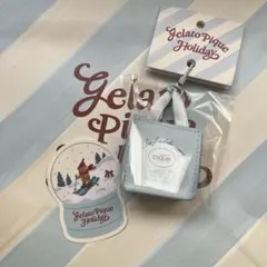 ジェラートピケ ホリデーチャーム ショッパー　ステッカー