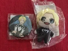 サカモトデイズ セガ ラッキーくじ ぬいぐるみ 缶バッジ シン