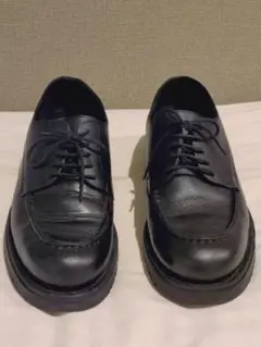 クレマン（KLEMAN）ブラック Uチップレザー 厚底 サイズ25.5〜26cm