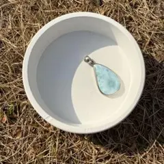 高品質ラリマーペンダントトップ　天然石　パワーストーン