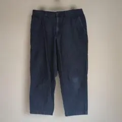 GU　デニム　ワイドパンツ　XL