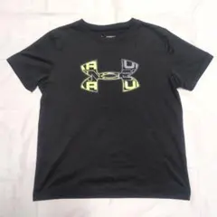 アンダーアーマー Tシャツ 140 半袖 黒 キッズ