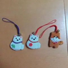 さくらほりきりキット組立品 犬 ストラップ