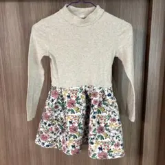 PETIT BATEAU 花柄ワンピース 8ans128㎝