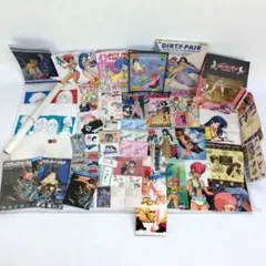 【中古】「ダーティペア」「クラッシャージョウ 」グッズまとめ売り 高千穂遙