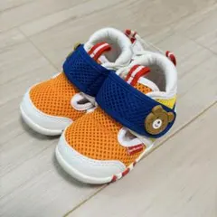 [신품] 미키 하우스 핫 비스킷 베이비 샌들 메쉬 11.5cm