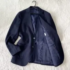新品タグ付き！BEAMS HEART テーラードジャケット 紺ブレ XLサイズ BEAMS HEART（ビームスハート）の「金ボタン ダブルジャケット