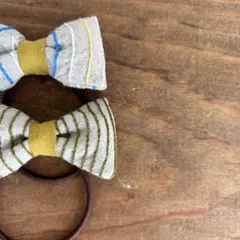 ハンドメイドヘアゴム 2個セット